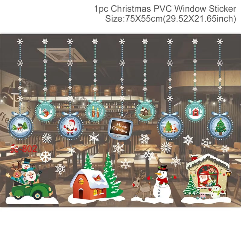 Christmas Wall and Window Stickers 