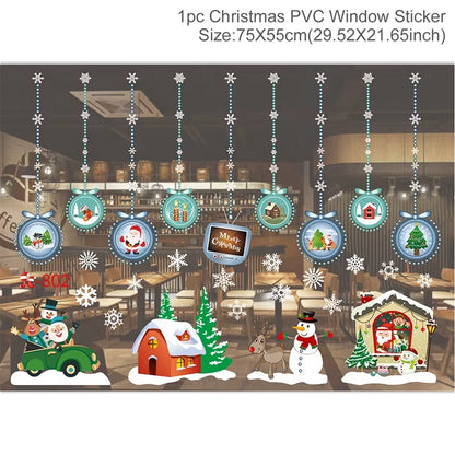 Christmas Wall and Window Stickers 