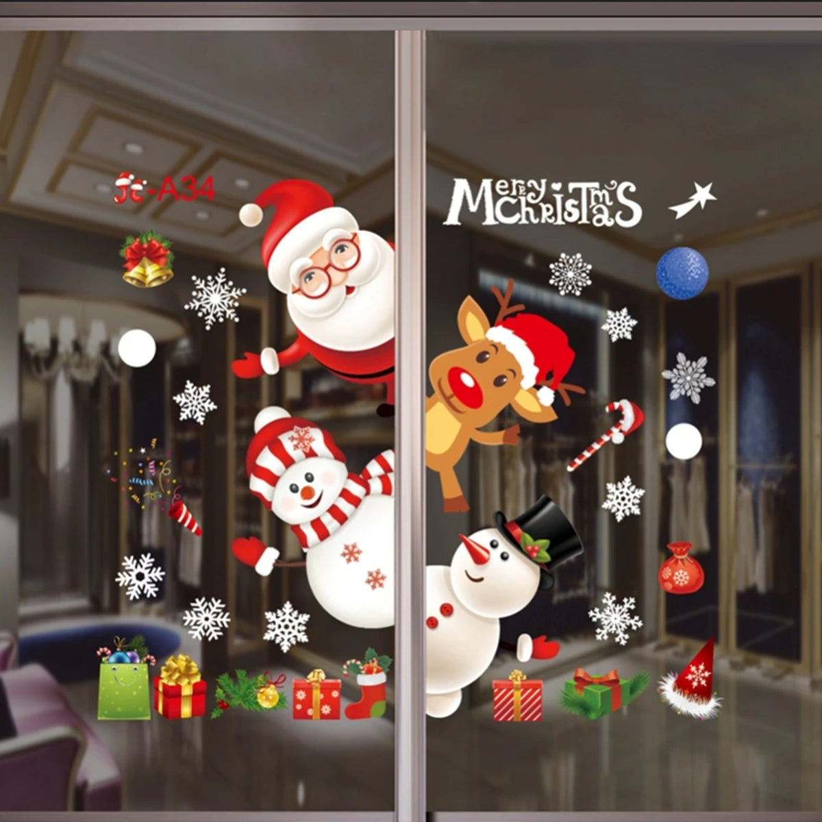 Christmas Wall and Window Stickers 