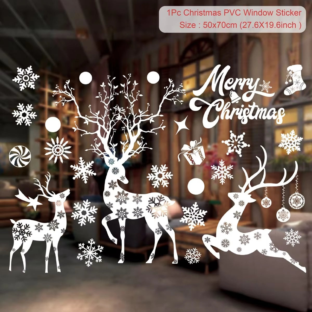 Christmas Wall and Window Stickers 