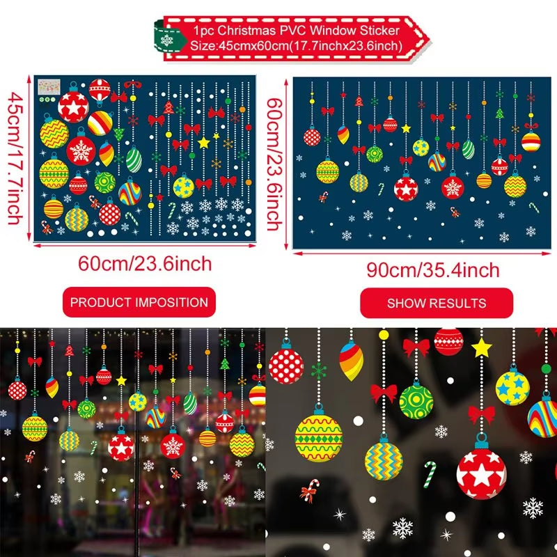 Christmas Wall and Window Stickers 