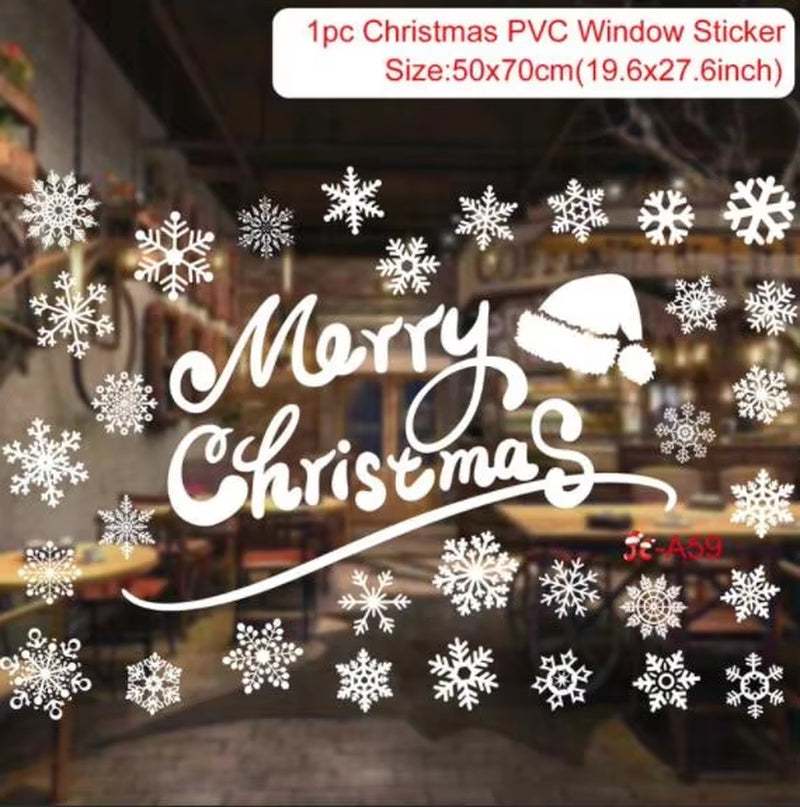 Christmas Wall and Window Stickers 