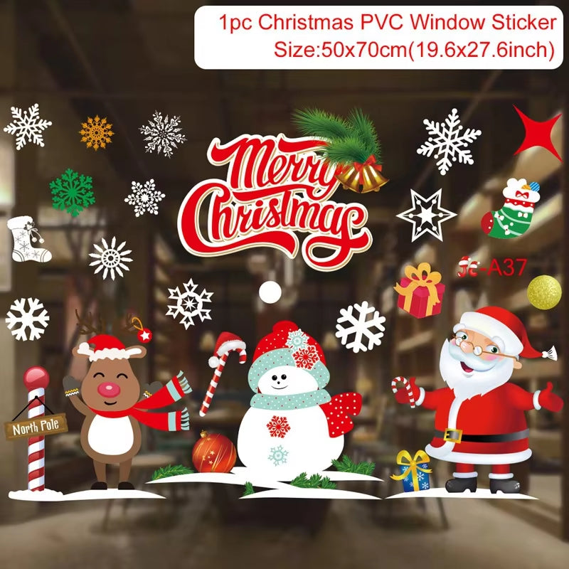 Christmas Wall and Window Stickers 