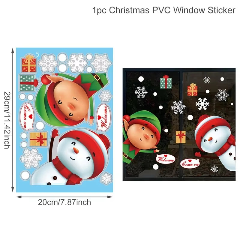 Christmas Wall and Window Stickers 