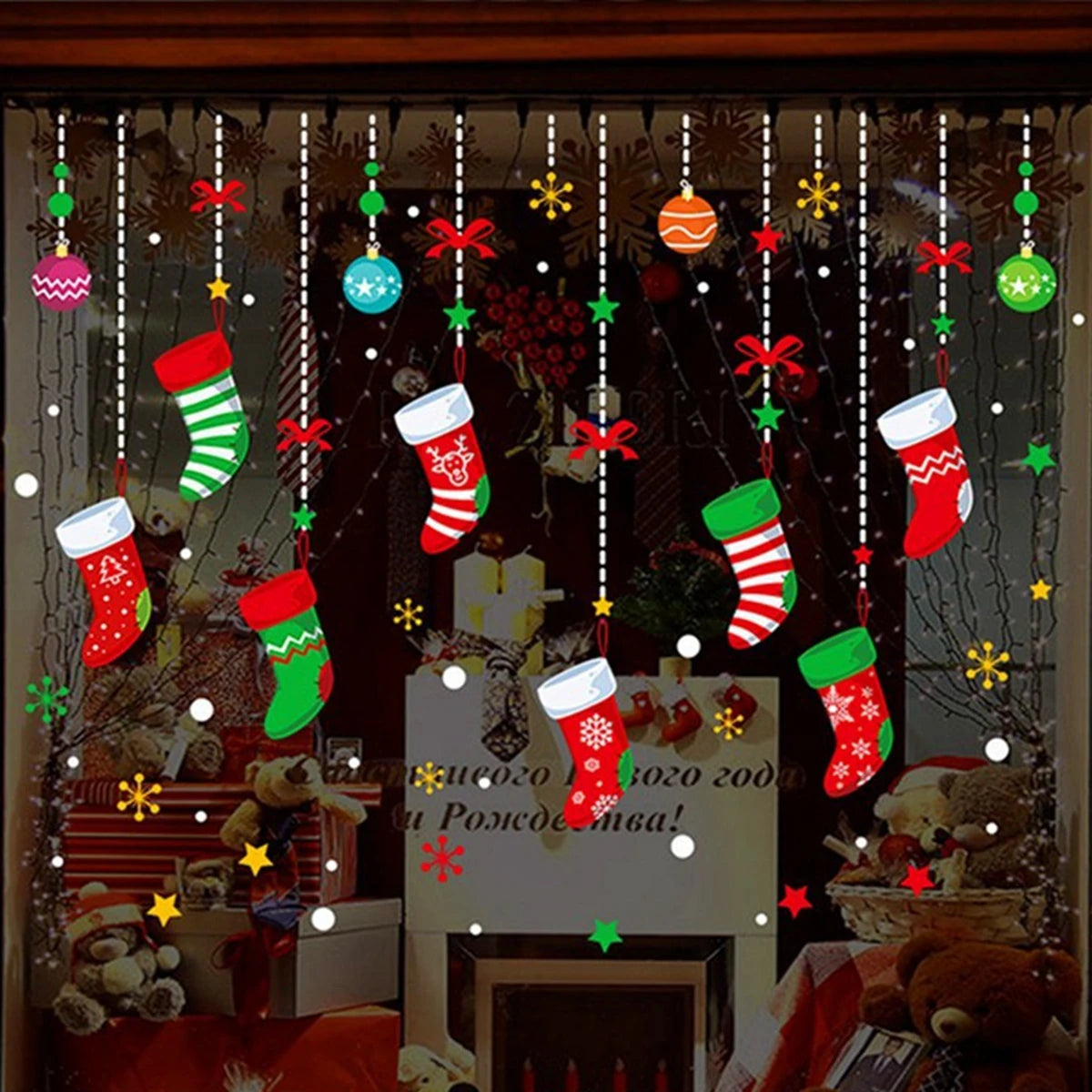 Christmas Wall and Window Stickers 