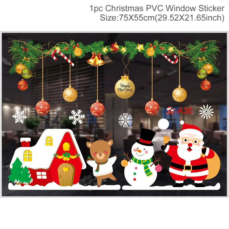 Christmas Wall and Window Stickers 