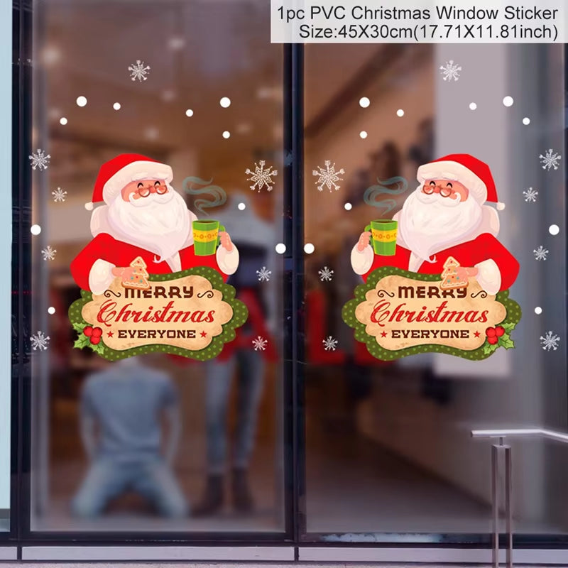 Christmas Wall and Window Stickers 
