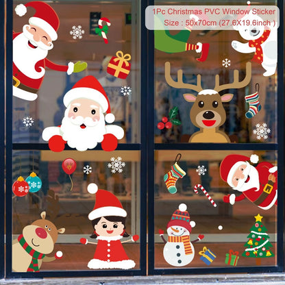 Christmas Wall and Window Stickers 