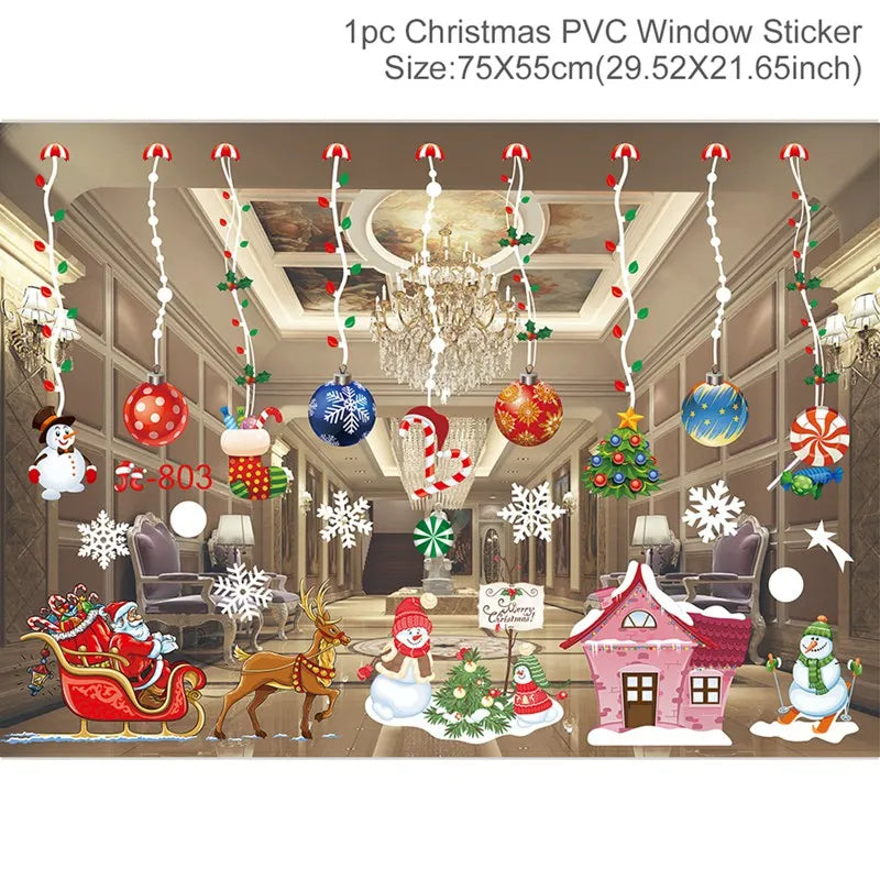 Christmas Wall and Window Stickers 