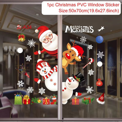 Christmas Wall and Window Stickers 