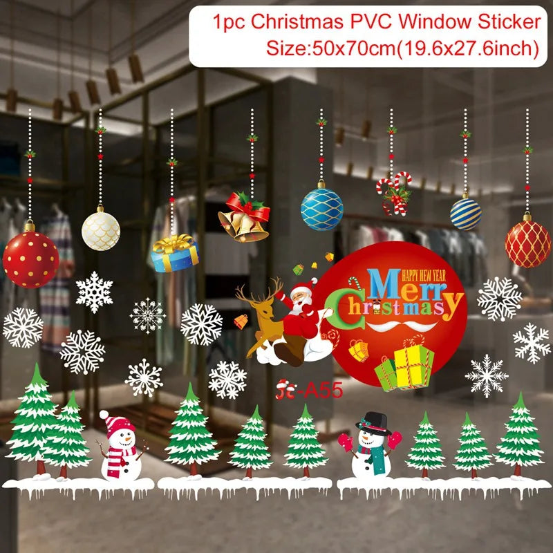 Christmas Wall and Window Stickers 